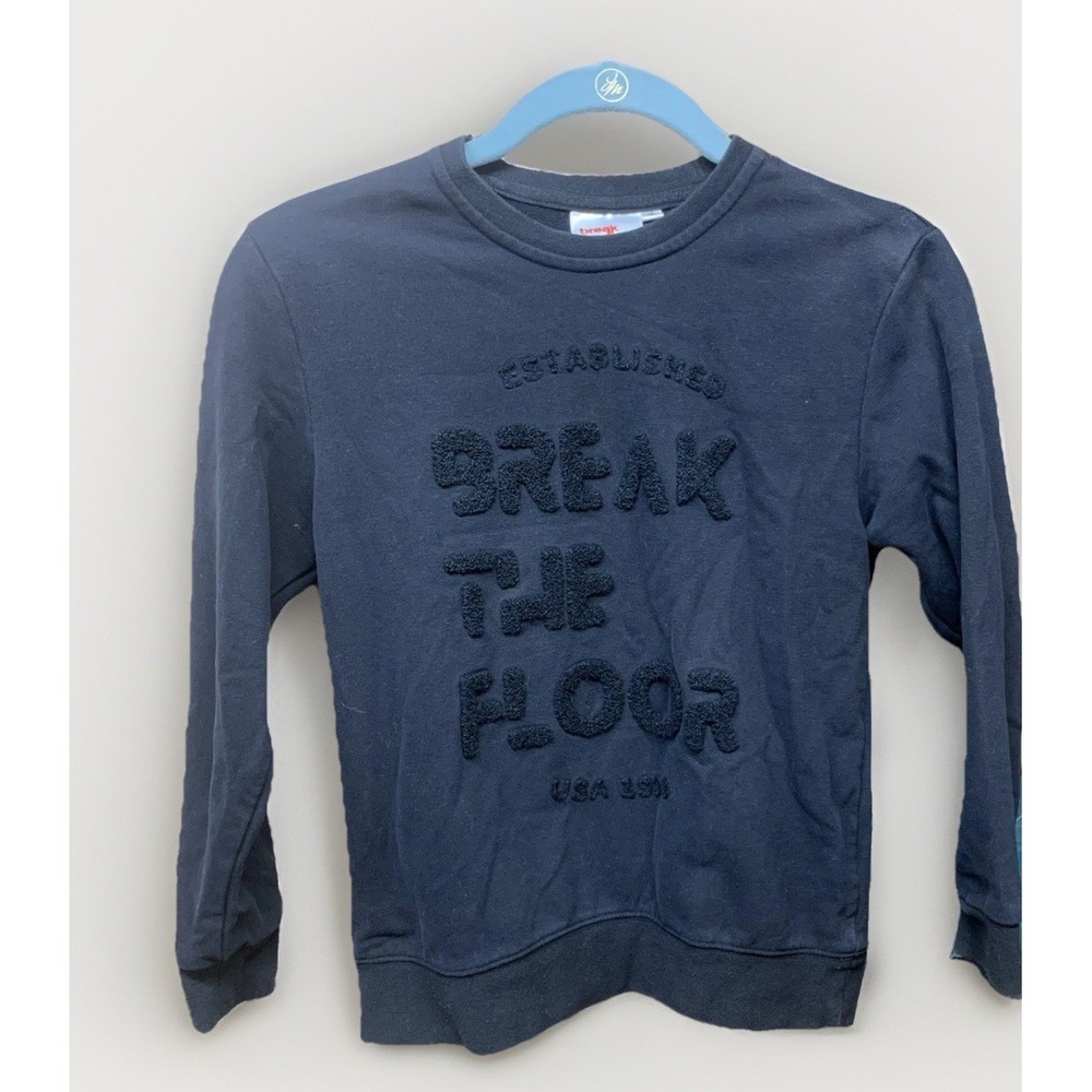 Break The Floor Productions Los Angeles Rare Embossed Long Sleeve Shirt Youth M